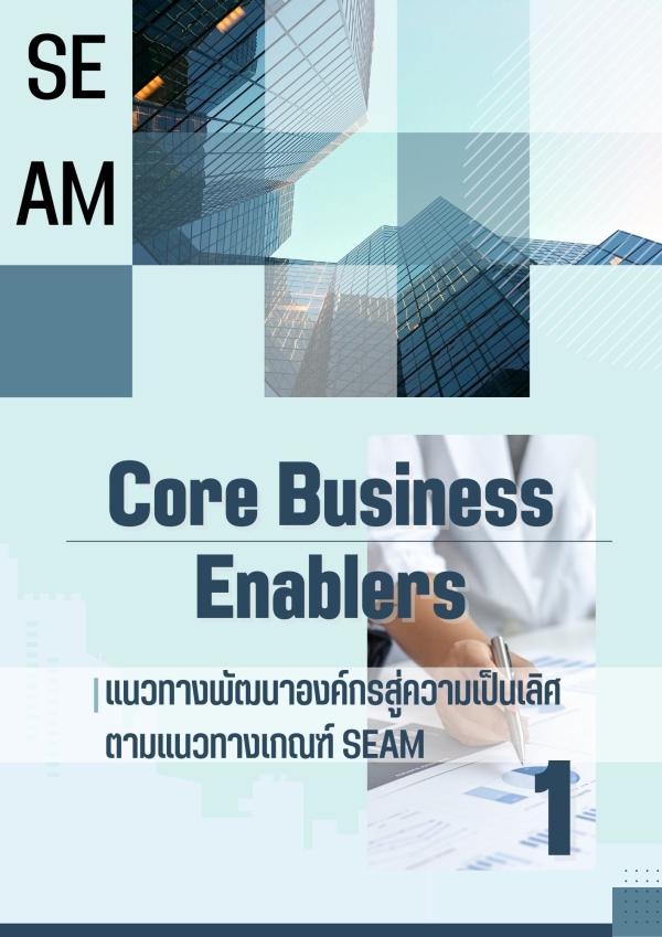 แนวทางพัฒนาองค์กรสู่ความเป็นเลิศ ตามแนวทางเกณฑ์ SEAM / Core Business Enablers 1